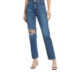 Finn Slim Straight Distressed Jeans by Etica